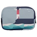 Lighthouse Ocean Nautical Sea Minimal Minimalist Make Up Pouch (Small) View2