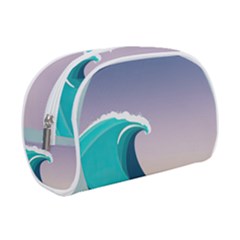 Tsunami Tidal Wave Wave Minimalist Ocean Sea 4 Make Up Case (small) by Pakemis