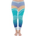 Tsunami Tidal Wave Wave Minimalist Ocean Sea Classic Winter Leggings View1