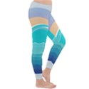 Tsunami Tidal Wave Wave Minimalist Ocean Sea Classic Winter Leggings View3