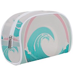 Tidal Wave Ocean Sea Tsunami Wave Minimalist Make Up Case (large) by Pakemis