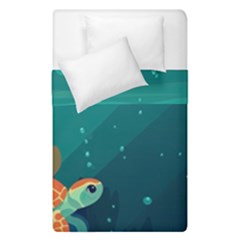 Ai Generated Ocean Sea Fish Aquatic Water Nature 5 Duvet Cover Double Side (single Size) by Pakemis