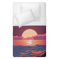 Sunset Ocean Beach Water Tropical Island Vacation 5 Duvet Cover (single Size) by Pakemis