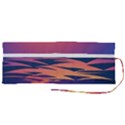 Sunset Ocean Beach Water Tropical Island Vacation Roll Up Canvas Pencil Holder (M) View2