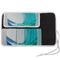 Tsunami Tidal Wave Wave Minimalist Ocean Sea 2 Pen Storage Case (S) View2