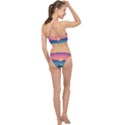 Sunset Ocean Beach Water Tropical Island Vacation 2 Racer Front Bikini Set View2