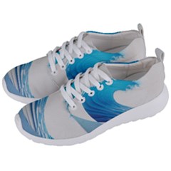 Wave Tsunami Tidal Wave Ocean Sea Water Men s Lightweight Sports Shoes by Pakemis