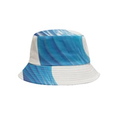 Wave Tsunami Tidal Wave Ocean Sea Water Bucket Hat (kids) by Pakemis