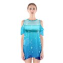 Ai Generated Ocean Sea Fish Aquatic Water Nature Shoulder Cutout One Piece Dress View1