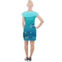 Ai Generated Ocean Sea Fish Aquatic Water Nature 2 Cap Sleeve Bodycon Dress View2