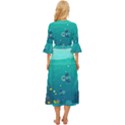 Ai Generated Ocean Sea Fish Aquatic Water Nature 2 Midsummer Wrap Dress View4