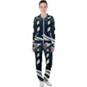 Lighthouse Abstract Ocean Sea Waves Water Blue Casual Jacket and Pants Set View1