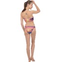 Sunset Ocean Beach Water Tropical Island Vacation 3 Racer Front Bikini Set View2