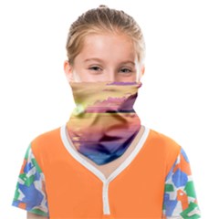 Sunset Ocean Beach Water Tropical Island Vacation 3 Face Covering Bandana (kids) by Pakemis