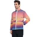 Sunset Ocean Beach Water Tropical Island Vacation 3 Men s Bomber Jacket View3