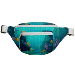 Intro Youtube Background Wallpaper Aquatic Water Fanny Pack by Pakemis