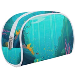 Intro Youtube Background Wallpaper Aquatic Water Make Up Case (large) by Pakemis