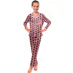 Devil Kid s Satin Long Sleeve Pajamas Set by littlepink