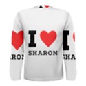 I love sharon Men s Long Sleeve Tee View2