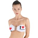 I love sharon Twist Bandeau Bikini Top View1