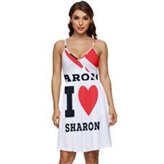 I Love Sharon V-neck Pocket Summer Dress  by ilovewhateva