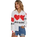 I love sharon Women s Long Sleeve Button Down Shirt View2