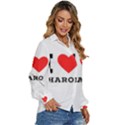 I love sharon Women s Long Sleeve Button Down Shirt View3