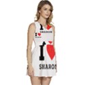 I love sharon Sleeveless High Waist Mini Dress View3