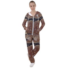 Rustic Charm Abstract Print Women s Tracksuit by dflcprintsclothing