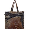 Rustic Charm Abstract Print Canvas Travel Bag View1