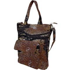 Rustic Charm Abstract Print Shoulder Tote Bag by dflcprintsclothing