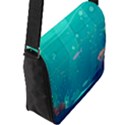 Ai Generated Ocean Sea Fish Aquatic Water Nature 3 Flap Closure Messenger Bag (L) View2