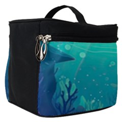 Ai Generated Ocean Sea Fish Aquatic Water Nature 3 Make Up Travel Bag (small) by Pakemis