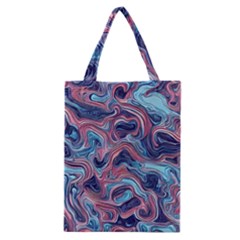 Fluid Art Pattern Classic Tote Bag by GardenOfOphir