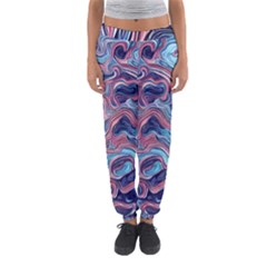 Fluid Art Pattern Women s Jogger Sweatpants by GardenOfOphir