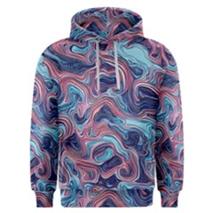 Fluid Art Pattern Men s Overhead Hoodie