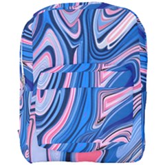 Abstract Liquid Art Pattern Full Print Backpack by GardenOfOphir