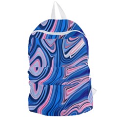 Abstract Liquid Art Pattern Foldable Lightweight Backpack by GardenOfOphir