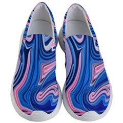 Abstract Liquid Art Pattern Women s Lightweight Slip Ons by GardenOfOphir