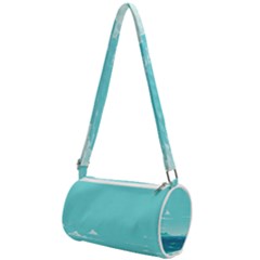 Ai Generated Ocean Waves Sea Water Anime Mini Cylinder Bag by Pakemis