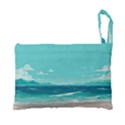 Ai Generated Ocean Waves Sea Water Anime Foldable Grocery Recycle Bag View3