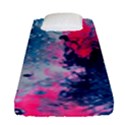 Fluid Art Pattern Fitted Sheet (Single Size) View1