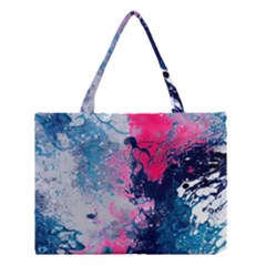 Fluid Art Pattern Medium Tote Bag by GardenOfOphir