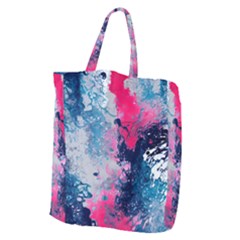 Fluid Art Pattern Giant Grocery Tote by GardenOfOphir