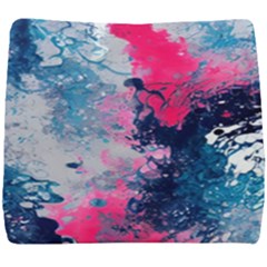 Fluid Art Pattern Seat Cushion by GardenOfOphir