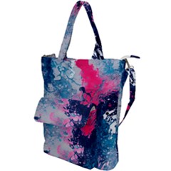 Fluid Art Pattern Shoulder Tote Bag by GardenOfOphir