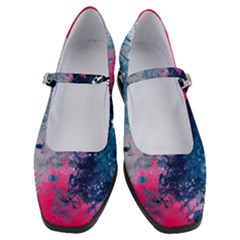 Fluid Art Pattern Women s Mary Jane Shoes by GardenOfOphir