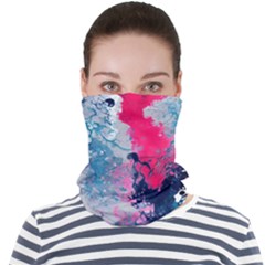 Fluid Art Pattern Face Seamless Bandana (adult) by GardenOfOphir