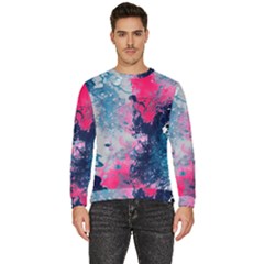 Fluid Art Pattern Men s Fleece Sweatshirt by GardenOfOphir