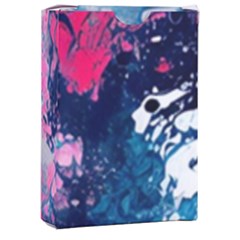 Fluid Art Pattern Playing Cards Single Design (rectangle) With Custom Box by GardenOfOphir